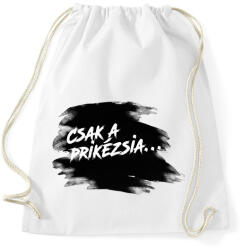 printfashion Prikézsia - Világos háttérre - Sportzsák, Tornazsák - Fehér (16778447)