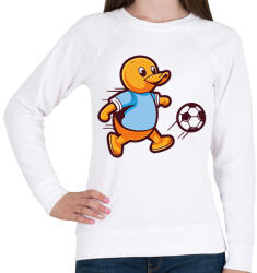 printfashion Focista gumikacsa - Női pulóver - Fehér (13587621)