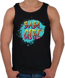 printfashion Baby girl - Férfi atléta - Fekete (7513532)