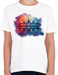 printfashion budapest parlament01 - Gyerek póló - Fehér (1043404)