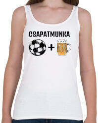 printfashion Csapatmunka - Női atléta - Fehér (1689086)