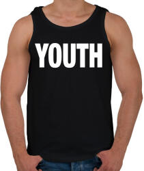 printfashion YOUTH - Férfi atléta - Fekete (1042564)