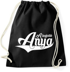 printfashion A legjobb anya - Sportzsák, Tornazsák - Fekete (4817055)