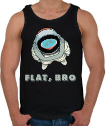printfashion Lapos, Bro - Férfi atléta - Fekete (13208785)