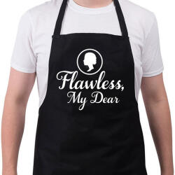 printfashion A Bridgerton család Flawless - Kötény - Fekete (4938708)