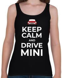 printfashion DRIVE MINI - Női atléta - Fekete (10357940)
