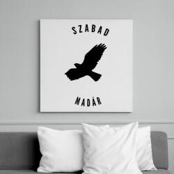printfashion szabadmadár - Vászonkép - Fehér (6625790)