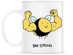 printfashion Bee strong - Bögre - Fehér (13633186)