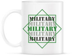 printfashion Military - Bögre - Fehér (7701437)