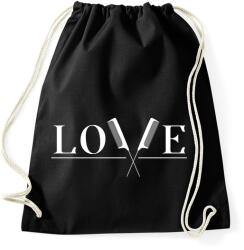 printfashion Love - Fodrász (white) - Sportzsák, Tornazsák - Fekete (7316843)