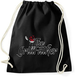 printfashion The Grillfather - Sportzsák, Tornazsák - Fekete (13672715)