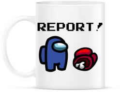 printfashion Among Us - Report! - Bögre - Fehér (3932199)