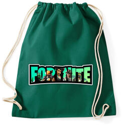 printfashion Fortnite11 - Sportzsák, Tornazsák - Sötétzöld (4323259)
