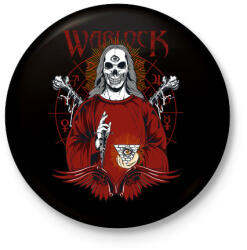 printfashion Orákulum - Kitűző, hűtőmágnes - Fekete (3091634)