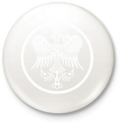 printfashion Turul madár - Kitűző, hűtőmágnes - Fehér (15952453)