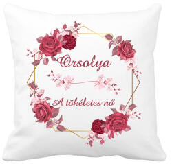 printfashion Orsolya - Párnahuzat, Díszpárnahuzat - Fehér (2846110)