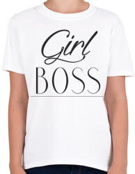 printfashion Női főnök - Gyerek póló - Fehér (258728)
