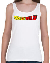 printfashion Dragonball Z logo - Női atléta - Fehér (2102362)