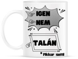 printfashion Beszélő póló - Bögre - Fehér (14720752)