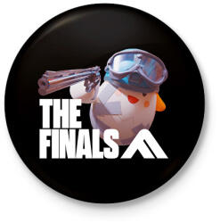printfashion The Finals egg - Kitűző, hűtőmágnes - Fekete (14808512)