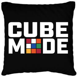 printfashion Cube mode - Párnahuzat, Díszpárnahuzat - Fekete (15632423)