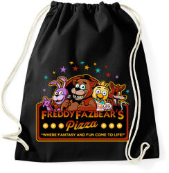 printfashion Freddy Fazbear's Pizzeria - Sportzsák, Tornazsák - Fekete (13638533)