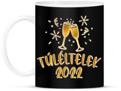 printfashion Túléltelek 2022 - Bögre - Fekete (10281147)