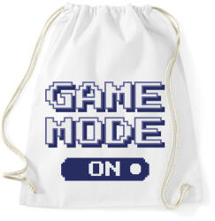 printfashion Game mode on - Sportzsák, Tornazsák - Fehér (4371081)