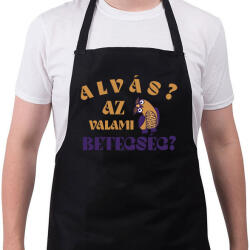 printfashion Alvás? - Kötény - Fekete (7543656)