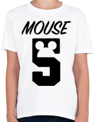 printfashion Mouse 5 - Gyerek póló - Fehér (889673)