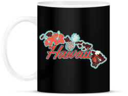 printfashion Hawaii - Bögre - Fekete (1279582)