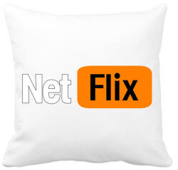 printfashion netflix - Párnahuzat, Díszpárnahuzat - Fehér (2793640)