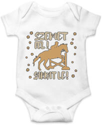 printfashion Szemet fel, sarkat le - Baba Body - Fehér (12721210)