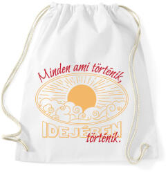 printfashion Minden ami történik - Sportzsák, Tornazsák - Fehér (7616437)