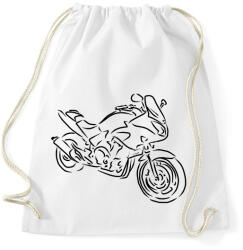 printfashion cbf1000 - Sportzsák, Tornazsák - Fehér (2894466)