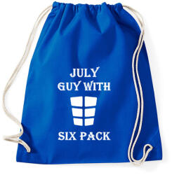 printfashion Júliusban született kockás hasú - Sportzsák, Tornazsák - Bright royal (1419522)