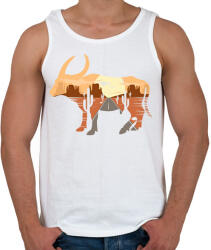 printfashion Bika - Férfi atléta - Fehér (6250663)
