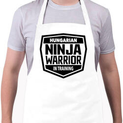printfashion Ninja Warrior - Kötény - Fehér (4904123)