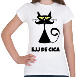 printfashion EJJ DE CICA - Női póló - Fehér (10365851)