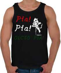 printfashion PIA PIA OLCSÓPIA - Férfi atléta - Fekete (1379000)