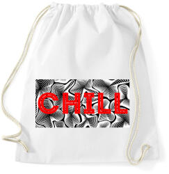 printfashion Piros CHILL - Sportzsák, Tornazsák - Fehér (13909935)