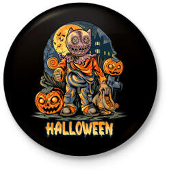 printfashion halloween - Kitűző, hűtőmágnes - Fekete (14192318)