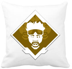 printfashion Apex Legends Mirage Jelvény(Badge) - Párnahuzat, Díszpárnahuzat - Fehér (1307072)