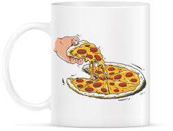printfashion Pizza - Bögre - Fehér (14014549)