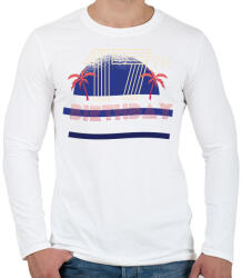 printfashion 17 éves szülinap - Férfi hosszú ujjú póló - Fehér (4163160)