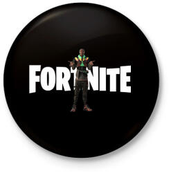 printfashion Khaby Fortnite - Kitűző, hűtőmágnes - Fekete (14221014)
