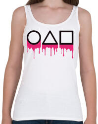printfashion Squid game logo - Női atléta - Fehér (5554389)