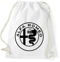 printfashion Alfa Romeo - Sportzsák, Tornazsák - Fehér (1660868)