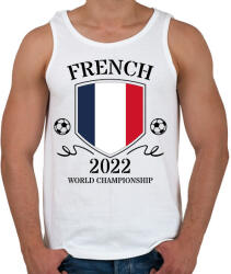 printfashion French 2022 - Férfi atléta - Fehér (10790844)