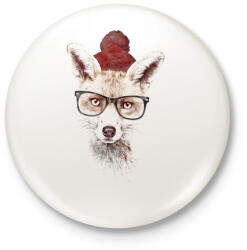 printfashion It's pretty cold outside - Kitűző, hűtőmágnes - Fehér (3074732)